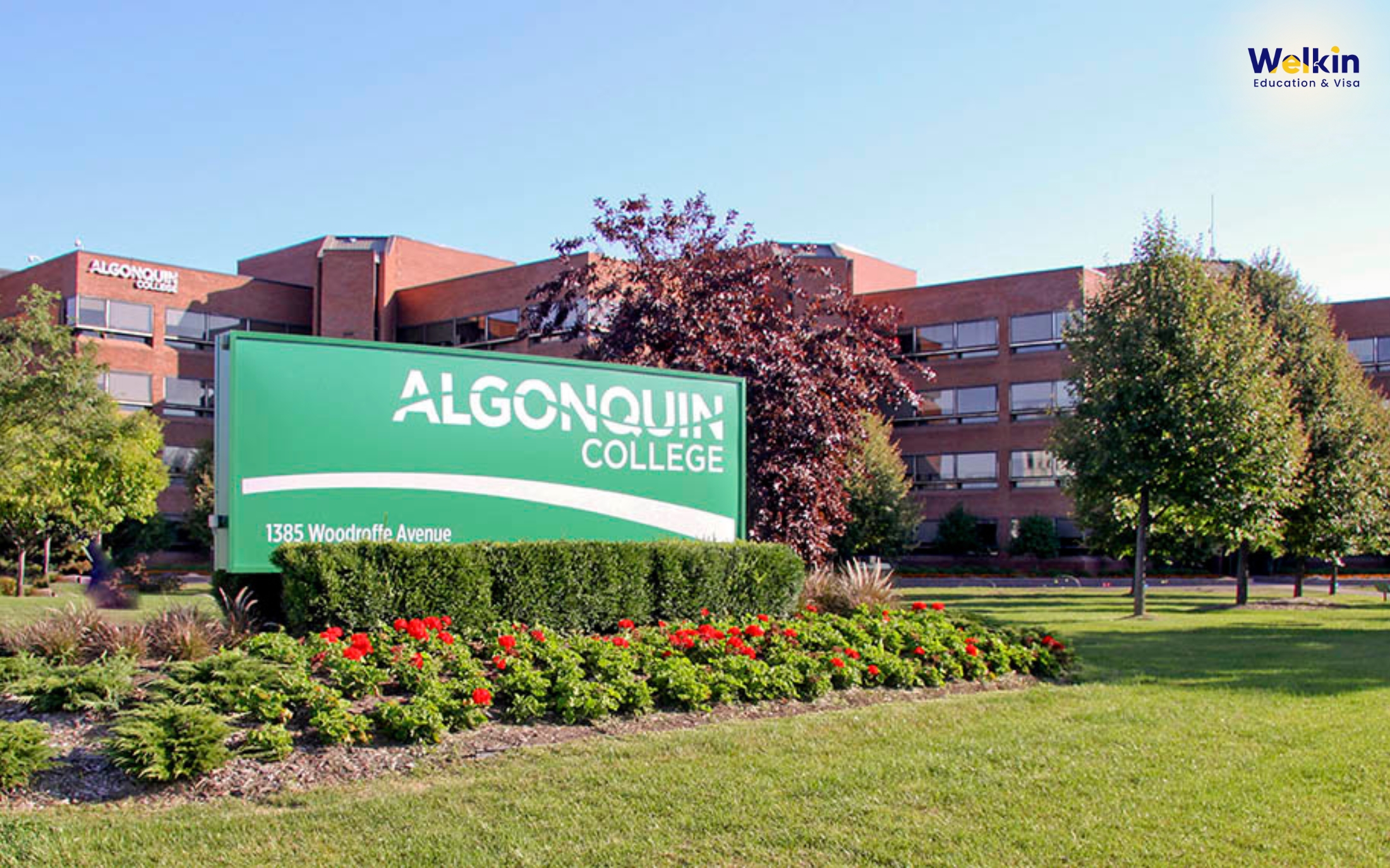 Ảnh thực tế trường cao đẳng Algonquin (Algonquin College) tại Canada