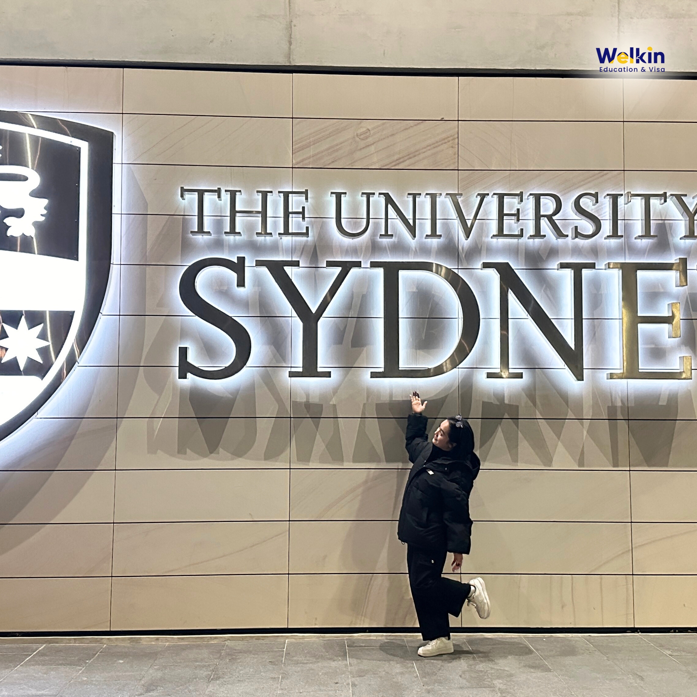 Welkin check in tại The University of  Sydney